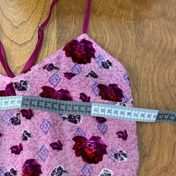 For Love & Lemons Love Marina Maxi Dress Sz XS Silk Blend Floral Fairy Romantic - Picture 9 of 15